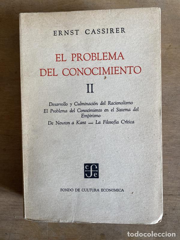 Libros de segunda mano: El problema del conocimiento - Cassirer Ernst - Foto 1