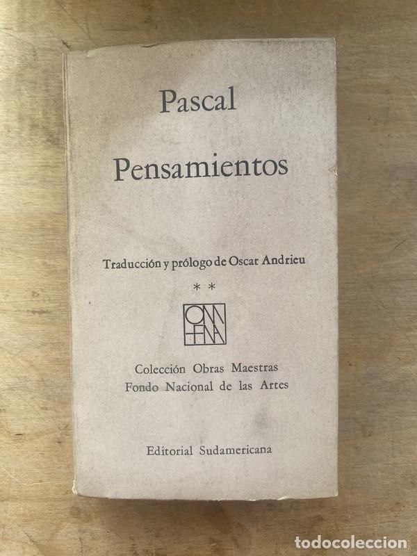 Libros de segunda mano: Pensamientos - Pascal - Foto 1