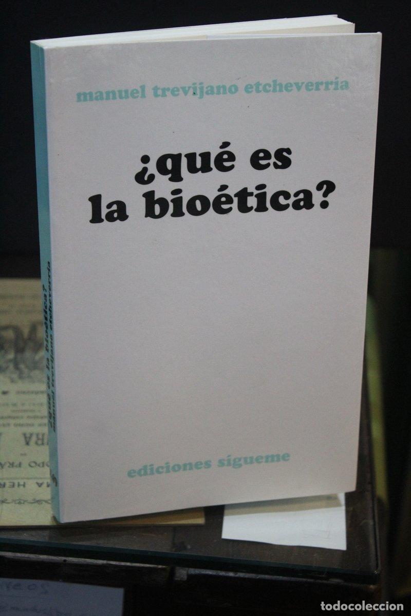 Libros de segunda mano: &iquest;Qu&eacute; es la bio&eacute;tica? - Trevijano Etcheverr&iacute;a, Manuel.