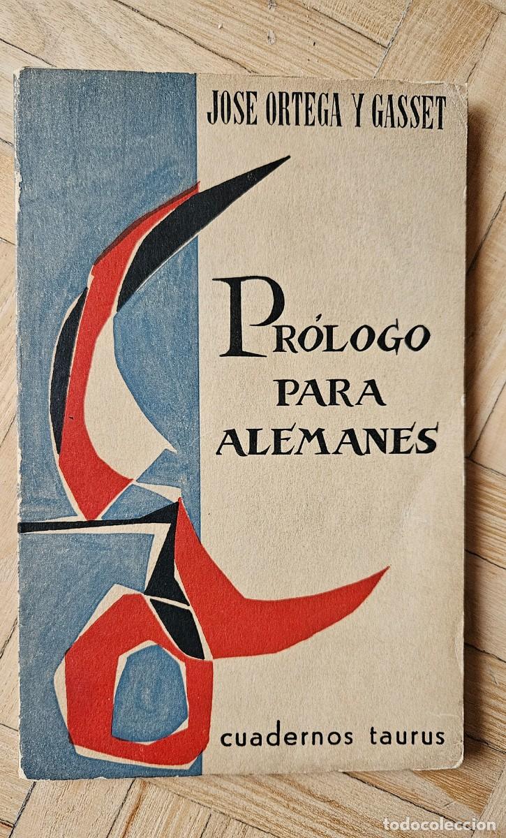 Libros de segunda mano: Prologo para Alemanes Ortega - Foto 1
