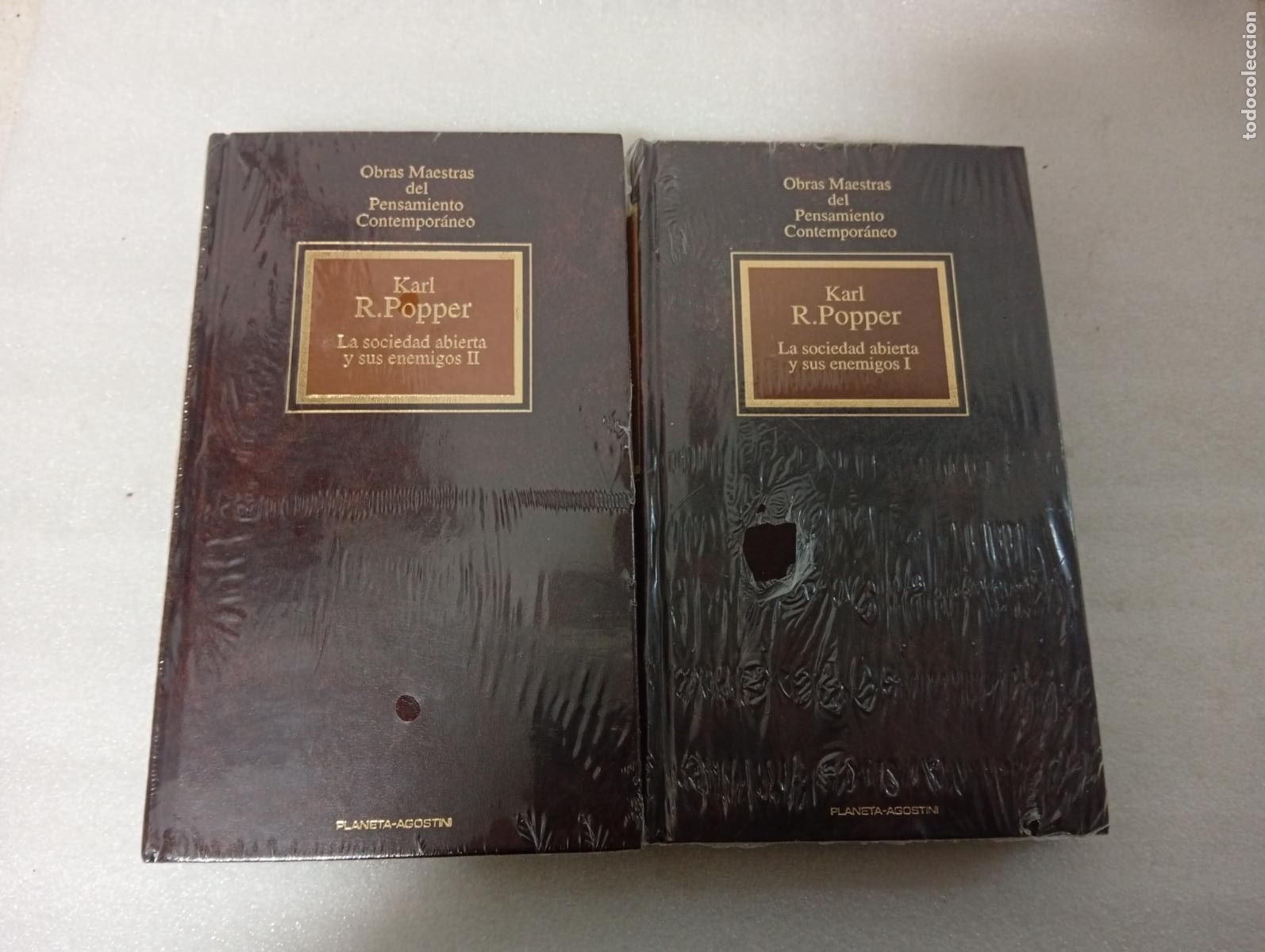 Libros de segunda mano: LA SOCIEDAD ABIERTA Y SUS ENEMIGOS (I Y II) - KARL R. POPPER