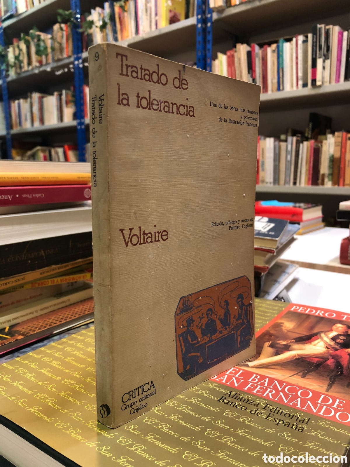 Livros em segunda m&atilde;o: Tratado de la tolerancia - Voltaire