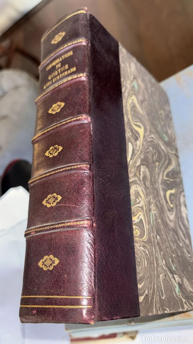 Libros de segunda mano: Libro conversaciones de Goethe con Eckerman - Foto 1