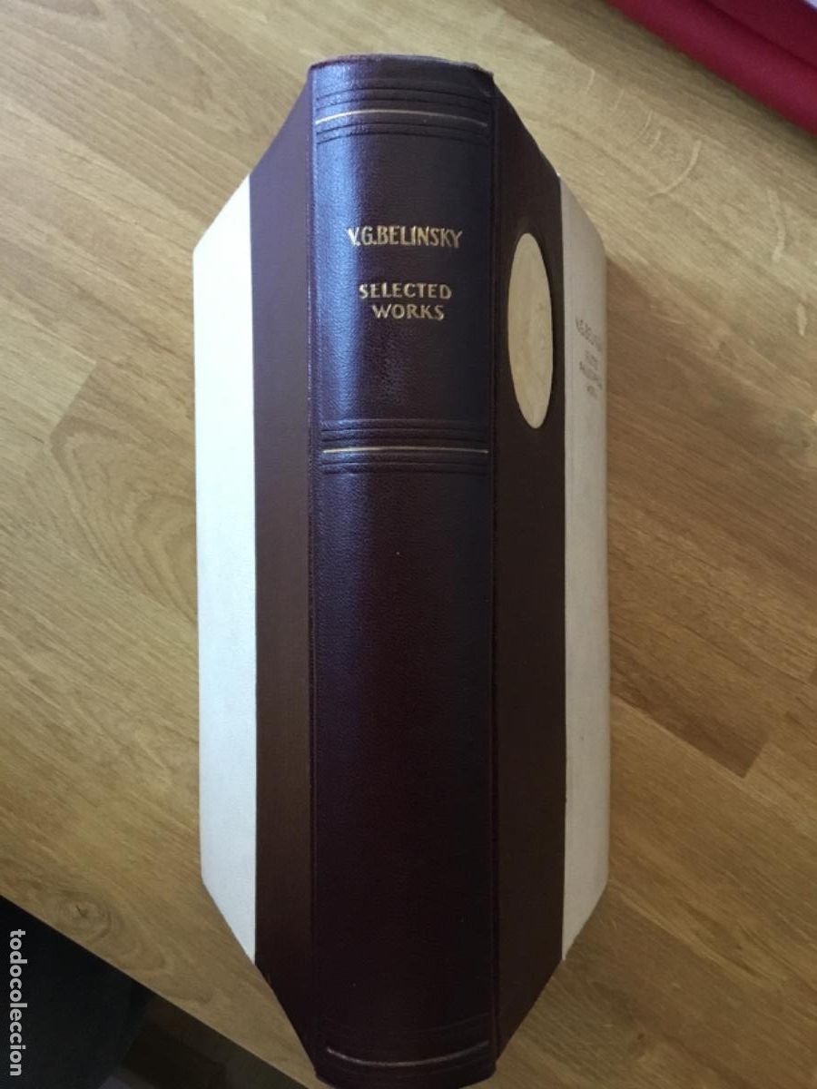 Libros de segunda mano: V.G.BELINSKY // SELECTED PHILOSOPHICAL WOEKS // 1948 // MOSCOW // ANTIGUA URSS // TEXTO EN INGLES
