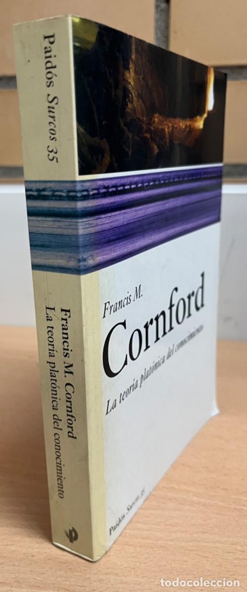 Libros de segunda mano: Cornford, Francis M.- La teor&iacute;a plat&oacute;nica del conocimiento.