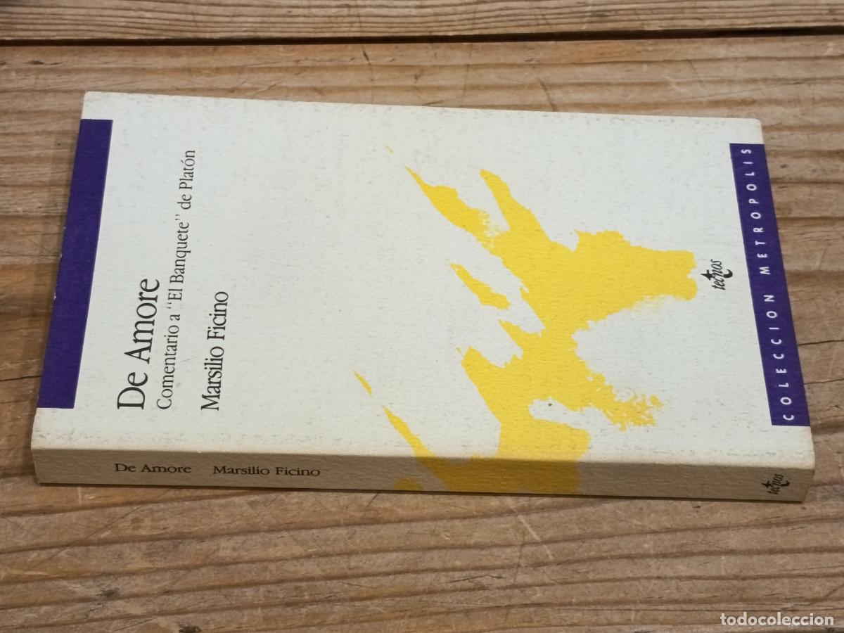 Libros de segunda mano: 1994 - MARSILIO FICINO. De Amore. Comentario a &ldquo;El Banquete&rdquo; de Plat&oacute;n