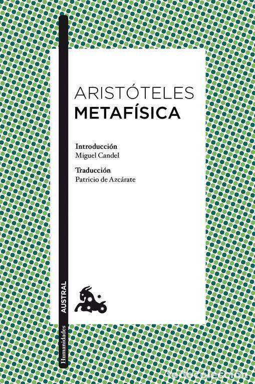 Libros de segunda mano: Metaf&iacute;sica. - Arist&oacute;teles.