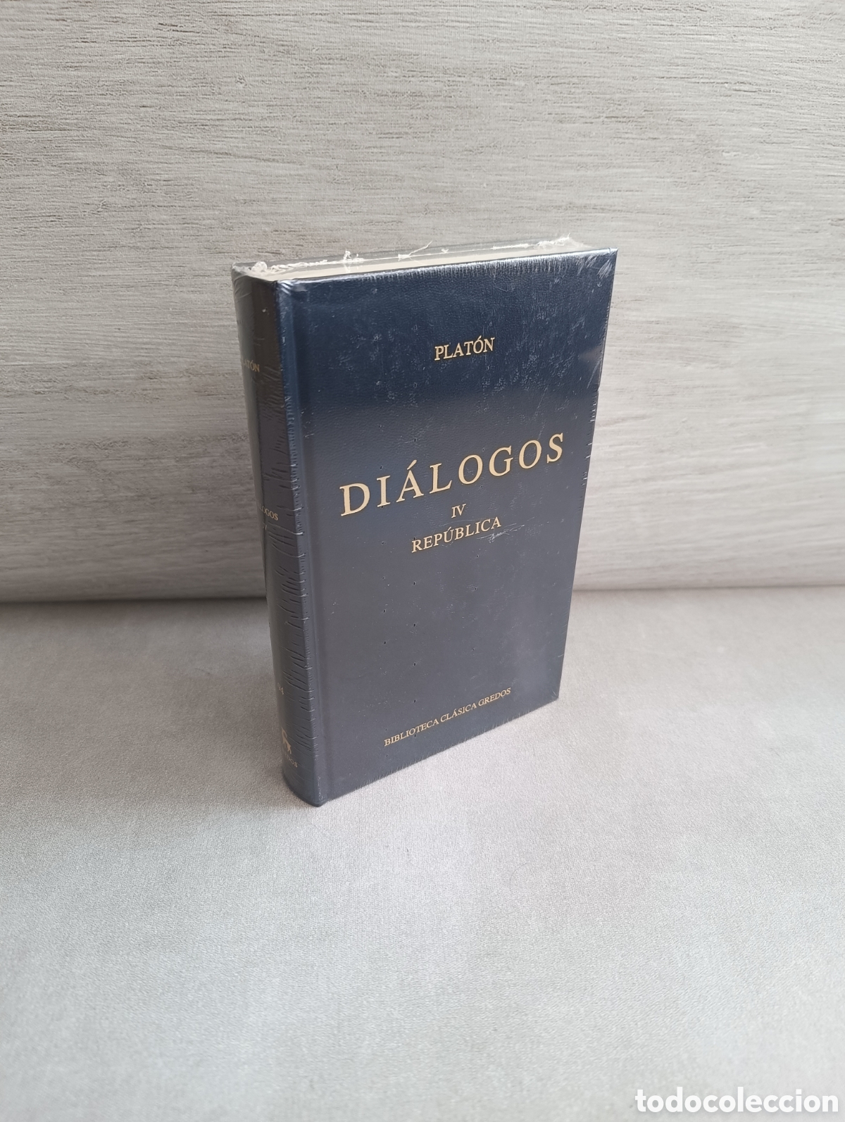 Livres d'occasion: DI&Aacute;LOGOS. TOMO IV. PLAT&Oacute;N. LA REP&Uacute;BLICA. Biblioteca Cl&aacute;sica Gredos n&ordm; 94.