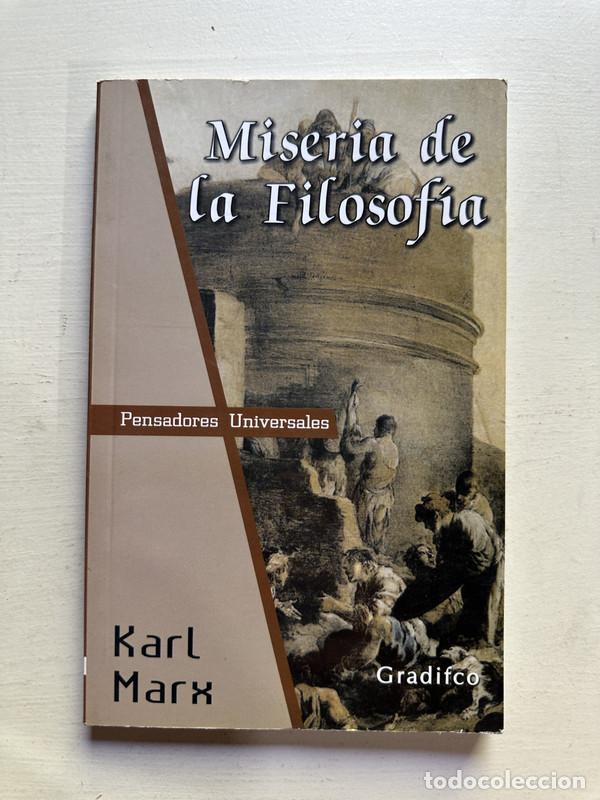 Libros de segunda mano: Miseria de la filosofia - Marx Karl