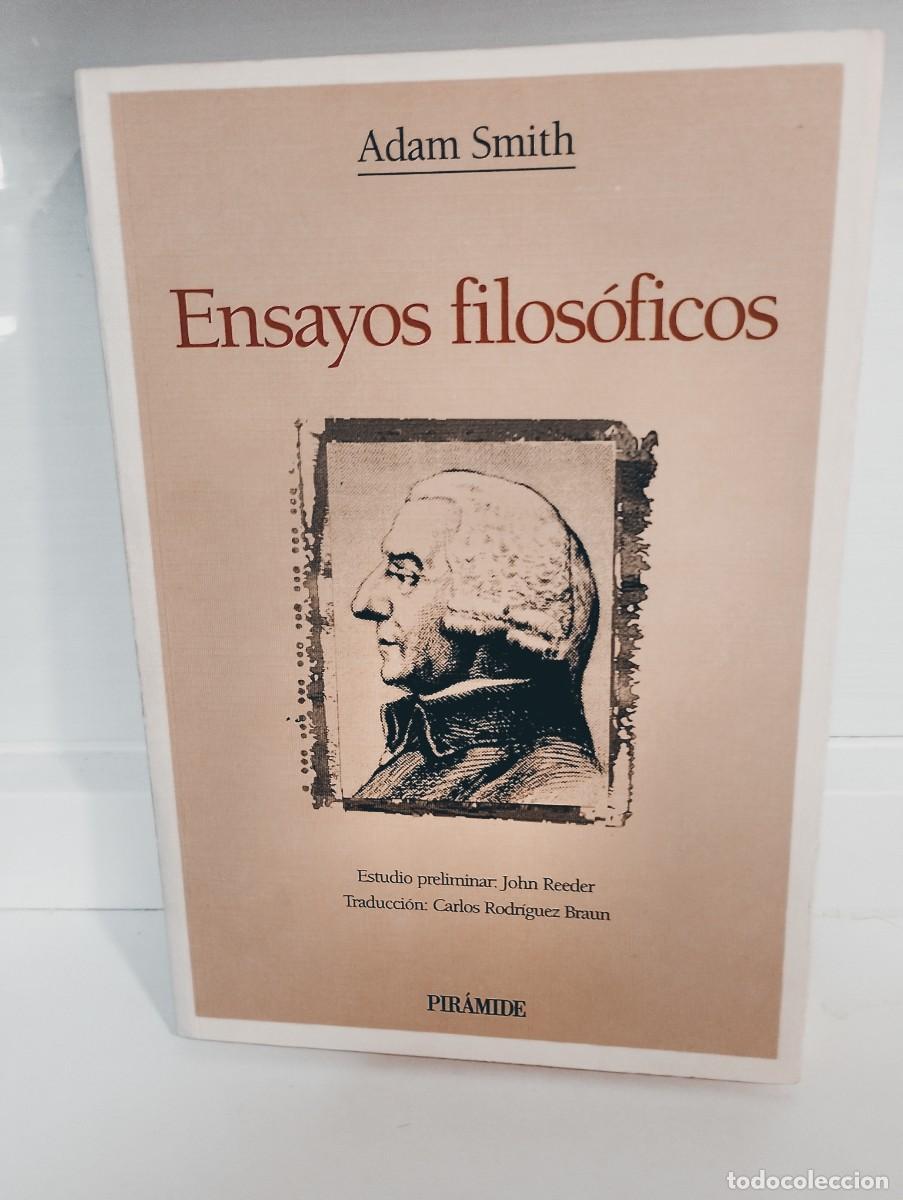 Libros de segunda mano: Ensayos filos&oacute;ficos Adam Smith - Foto 1