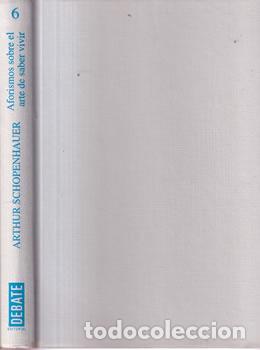 Libros de segunda mano: Aforismos sobre el arte de saber vivir - Arthur Schopenhauer