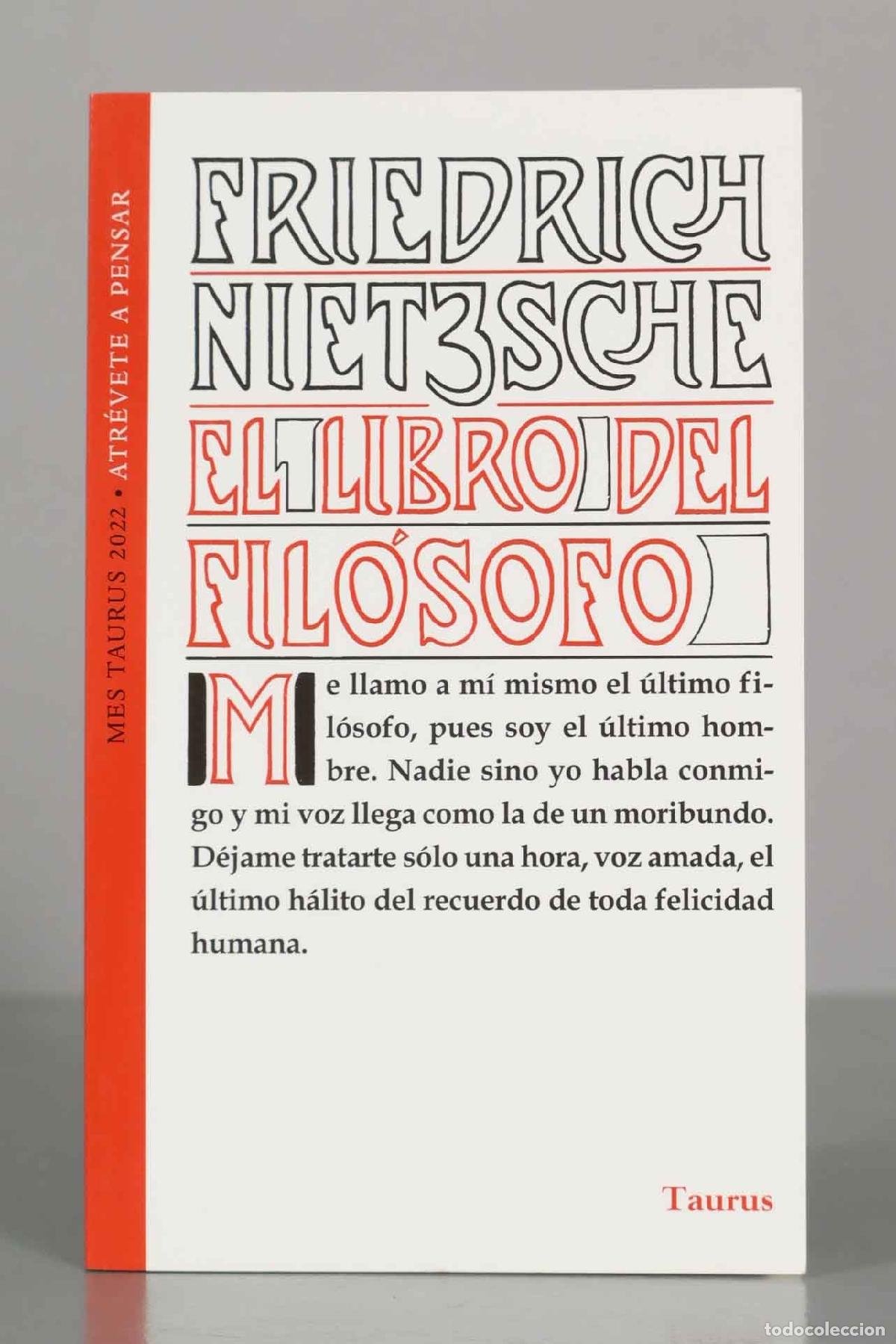 Libros de segunda mano: El libro del fil&oacute;sofo. Friedrich Nietzsche.