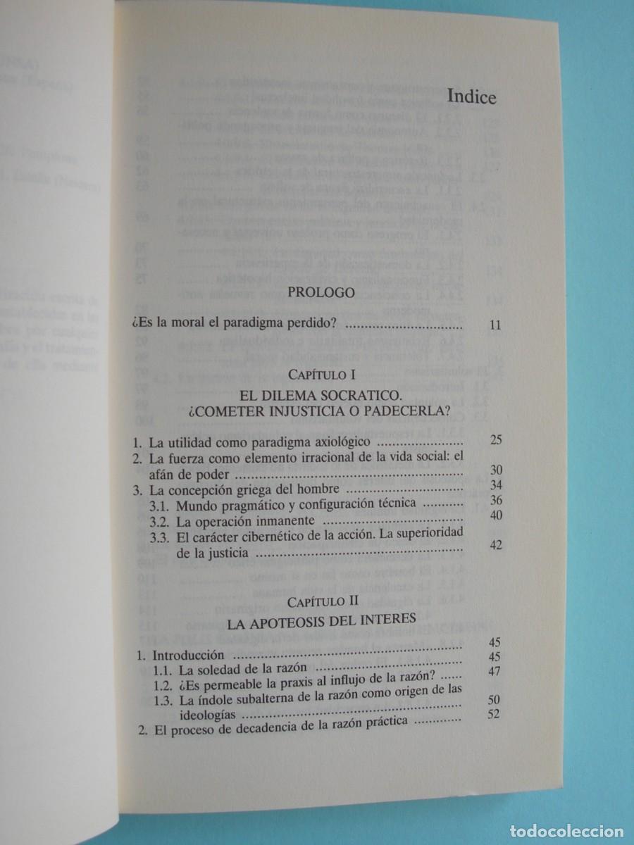 Libros de segunda mano: EL PODER DE LA SINRAZ&Oacute;N / JOS&Eacute; LUIS DEL BARCO / FILOSOF&Iacute;A - Foto 3