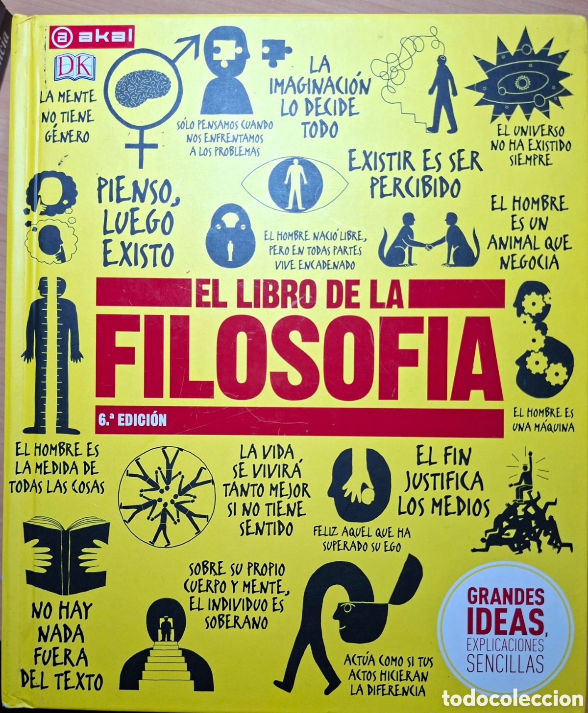 Libros de segunda mano: EL LIBRO de la FILOSOFIA. akal, 2017