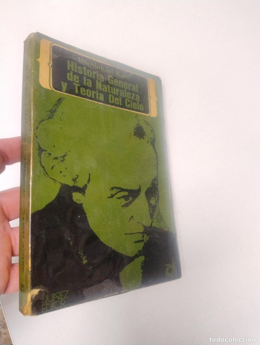 Libros de segunda mano: Historia General de la Naturaleza y Teor&iacute;a del Cielo - Kant, Immanuel