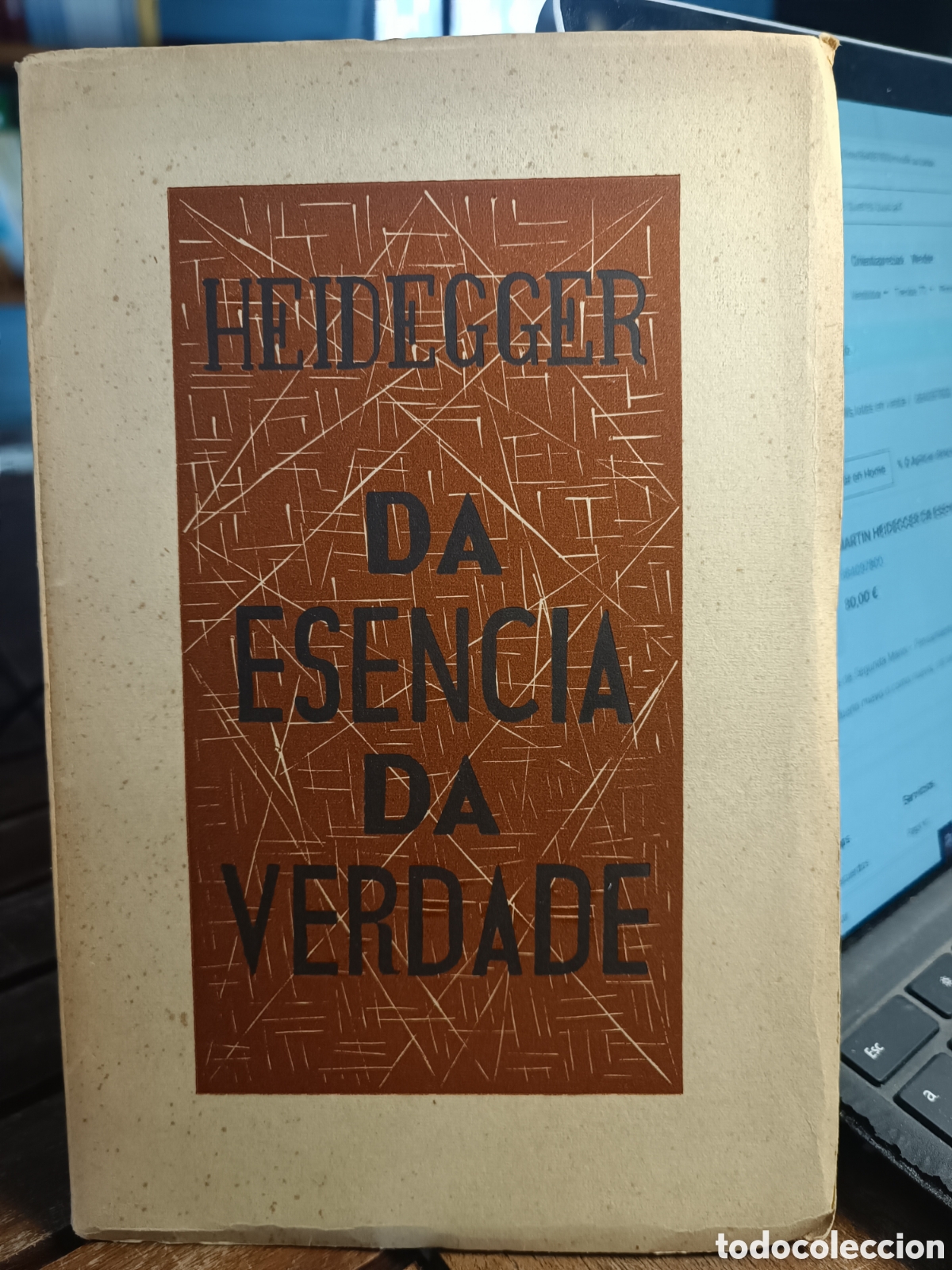 Libros de segunda mano: MARTIN HEIDEGGER DA ESENCIA DA VERDADE GALAXIA 1956 PRIMERA EDICION INTONSO EN GALEGO