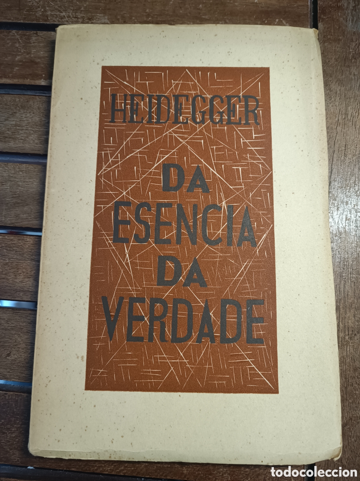 Libros de segunda mano: MARTIN HEIDEGGER DA ESENCIA DA VERDADE GALAXIA 1956 PRIMERA EDICION INTONSO EN GALEGO