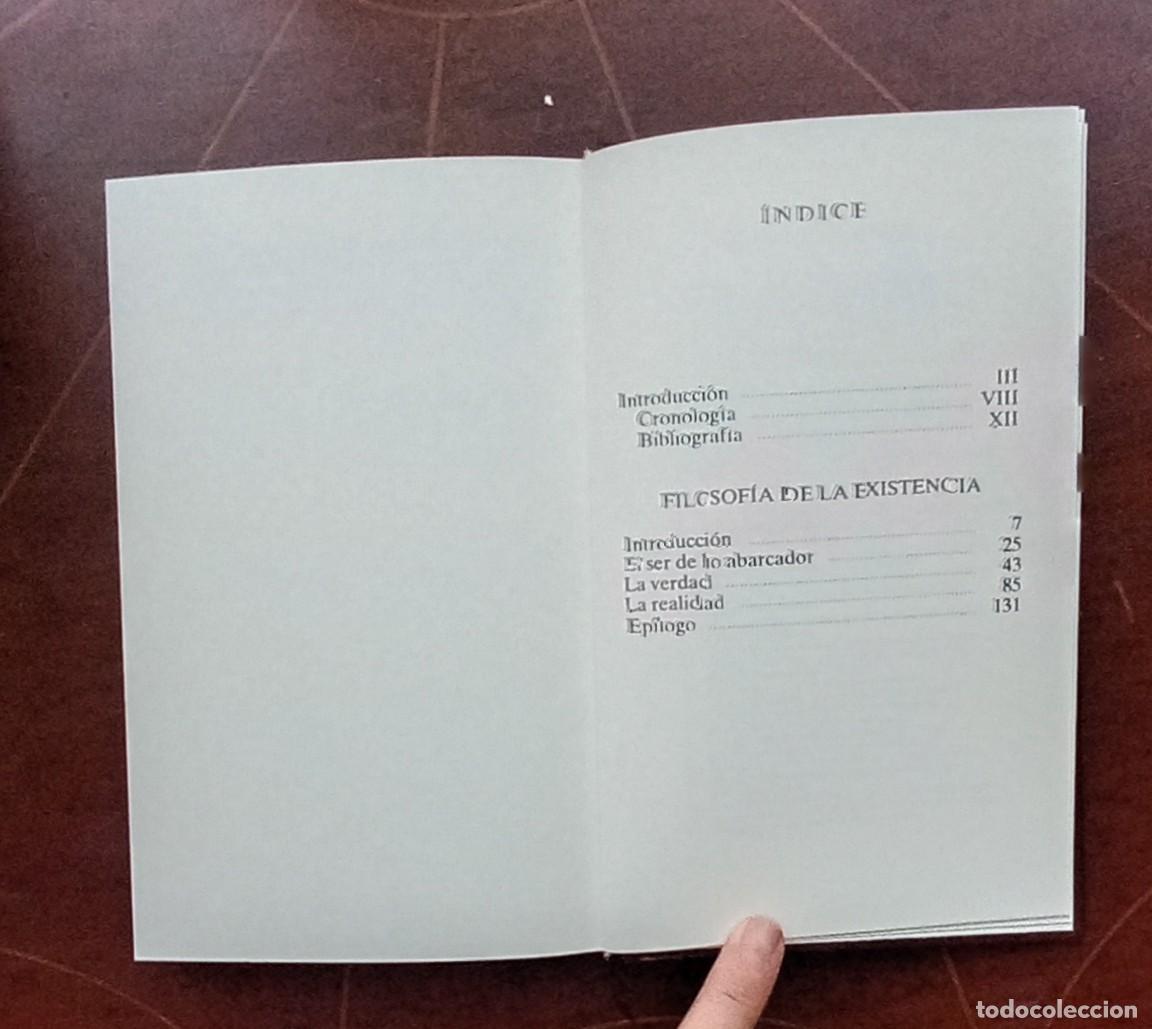 Libros de segunda mano: Karl Jaspers FILOSOF&Iacute;A DE LA EXISTENCIA - Foto 3