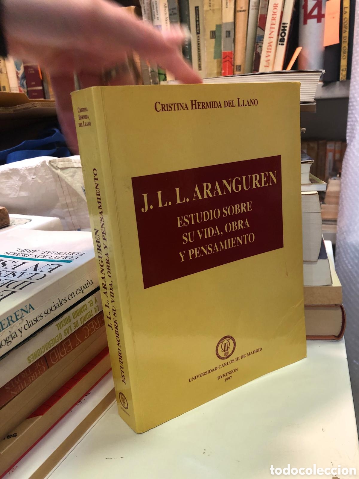 Libros de segunda mano: J. L. L. Aranguren. Estudio sobre su vida, obra y pensamiento - Cristina Hermida del Llano