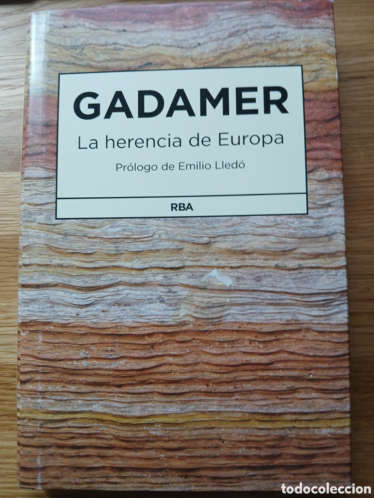 Libros de segunda mano: H.G. Gadamer - La Herencia de Europa