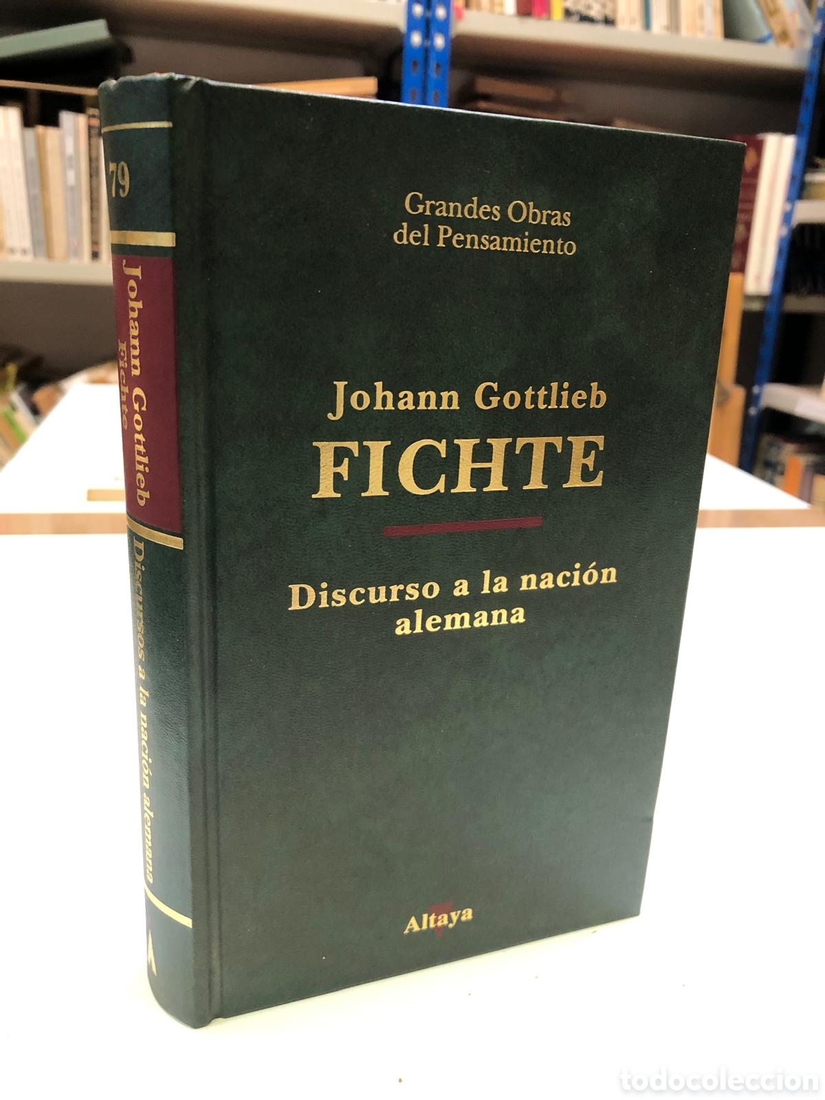 Gebrauchte B&uuml;cher: Discurso a la naci&oacute;n alemana - Johann Gottlieb Fichte
