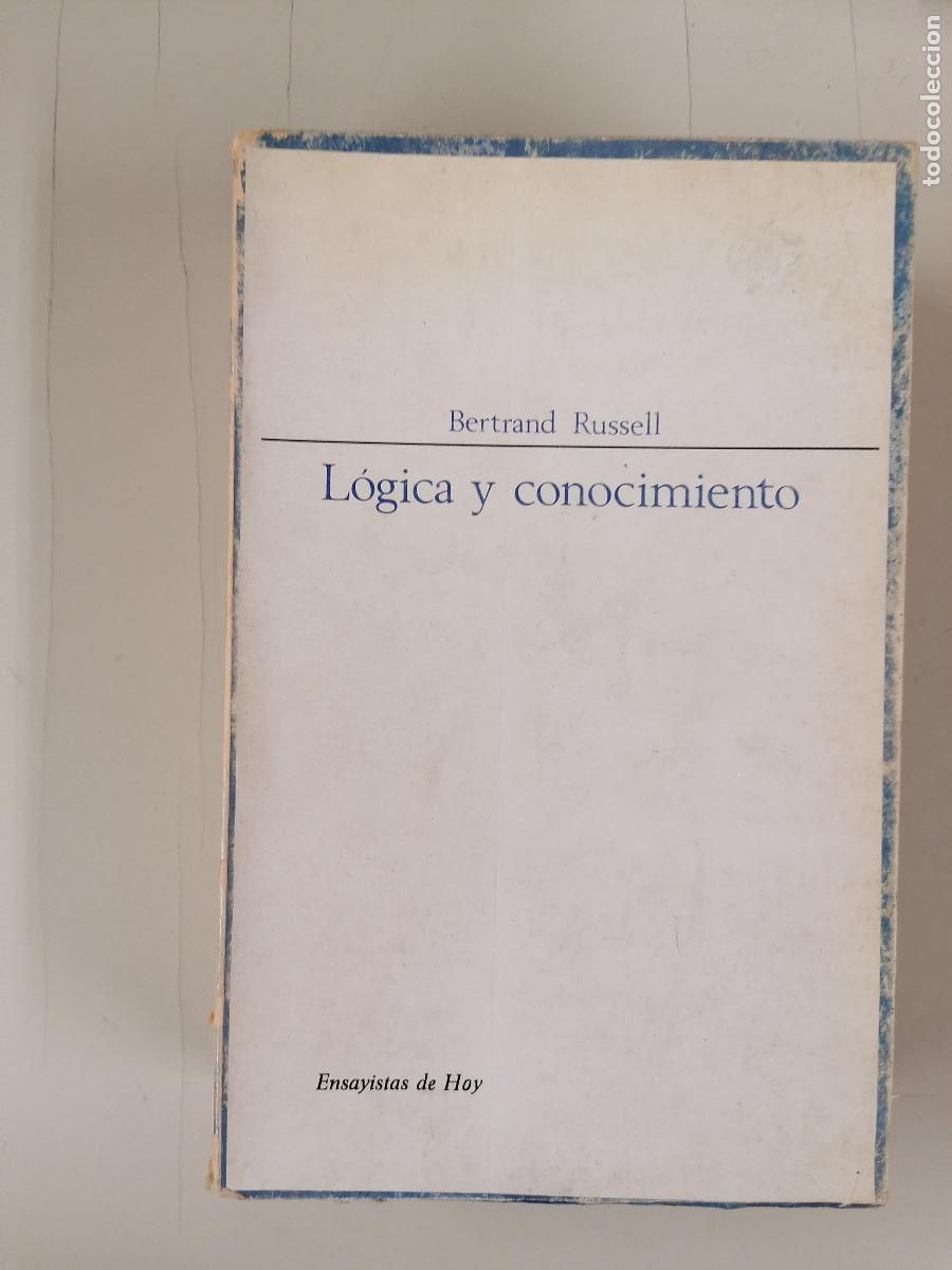 Libros de segunda mano: L&oacute;gica y conocimiento. Bertrand Russell