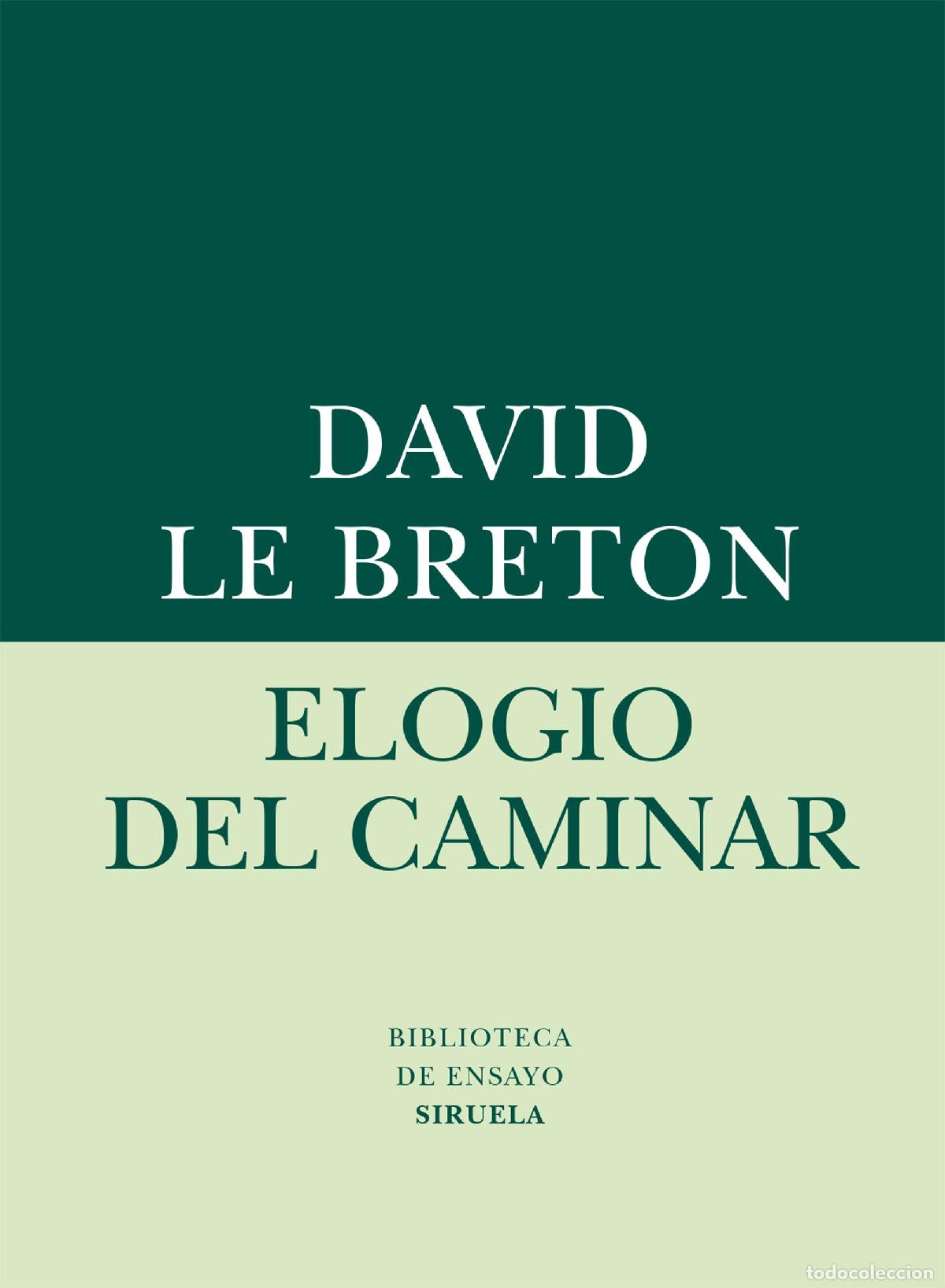 Libros de segunda mano: Elogio del caminar. - Le Breton, David.