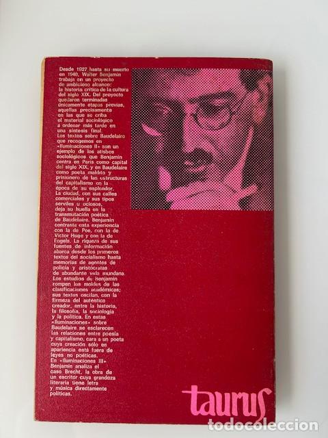 Libros de segunda mano: Iluminaciones 2 (Baudelaire) -Walter Benjamin- - Foto 2