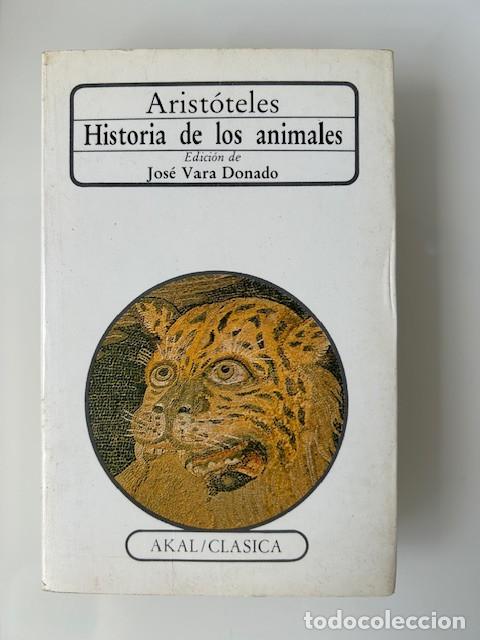 Libros de segunda mano: Historia de los animales -Arist&oacute;teles- - Foto 1
