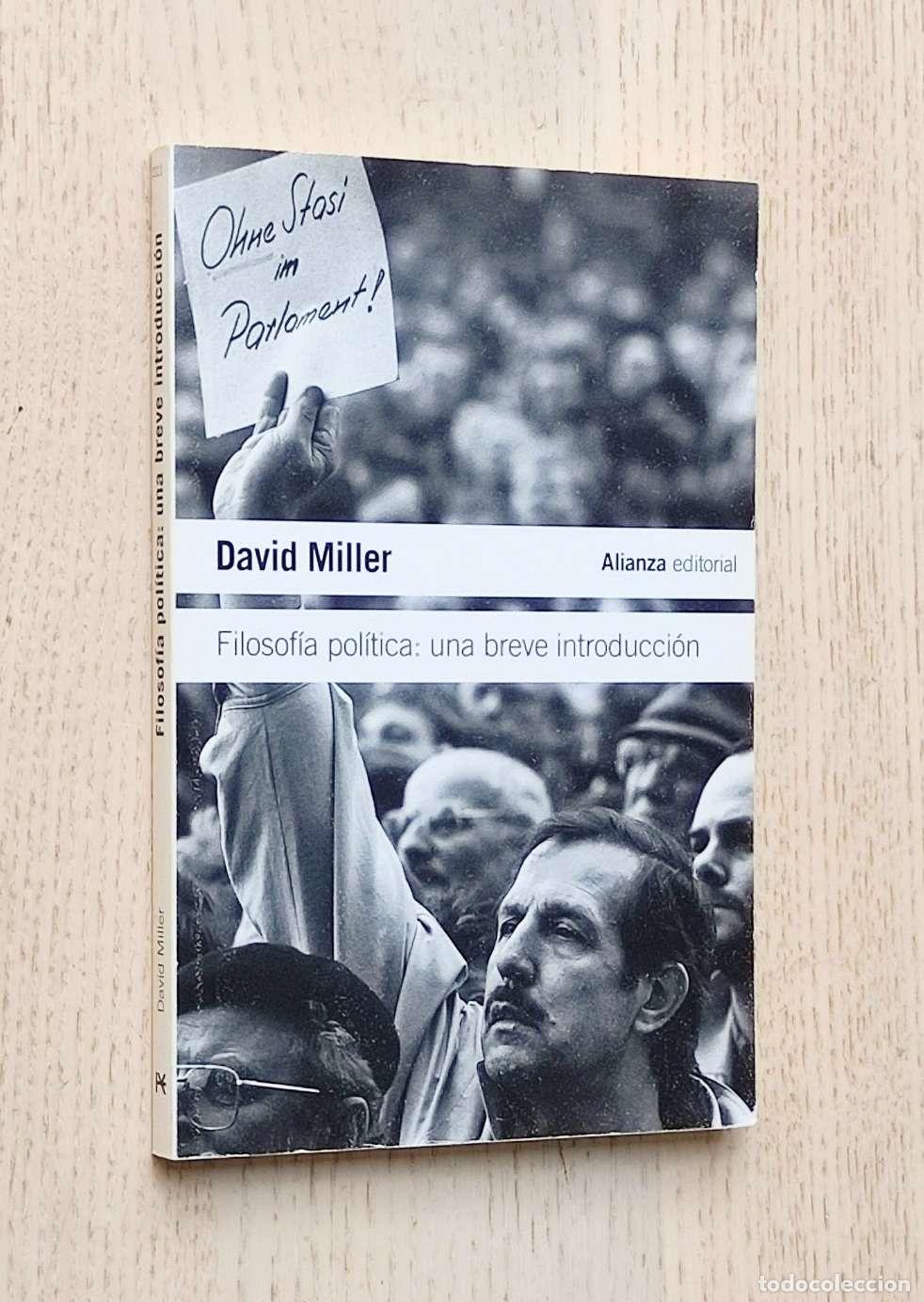 Libros de segunda mano: FILOSOF&Iacute;A POL&Iacute;TICA: UNA BREVE INTRODUCCI&Oacute;N - MILLER, David