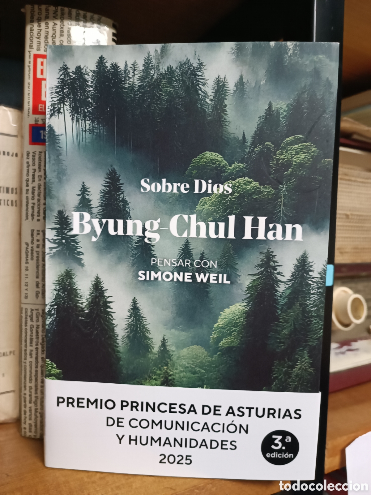 Libros de segunda mano: Sobre Dios Pensar con Simone Weil Han, Byung Chul PAIDOS 2025 FILOSOFIA