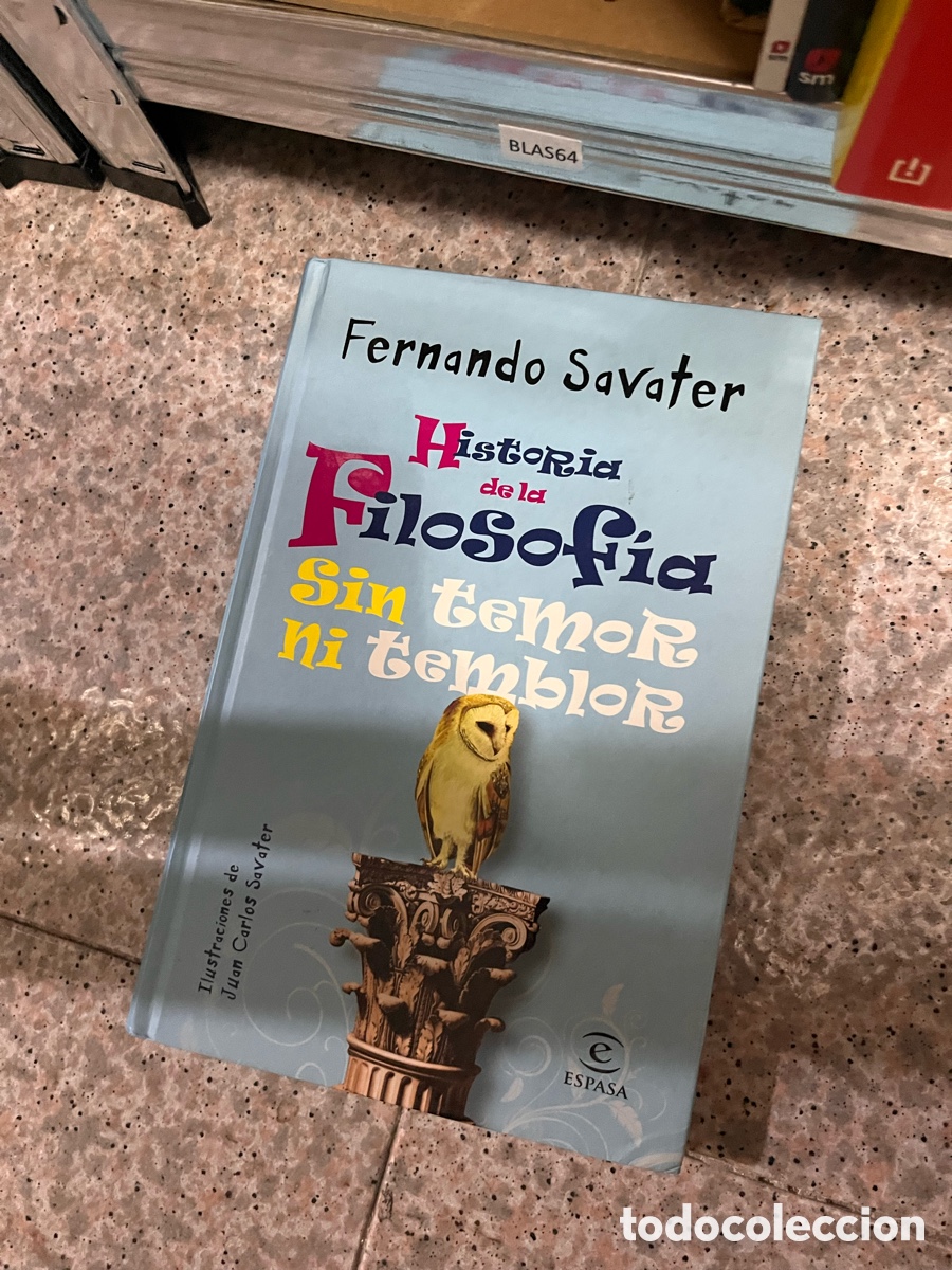 Libros de segunda mano: BLAS64 Fernando Savater HistoRia de la filosof&iacute;a Sin temoR ni temblor