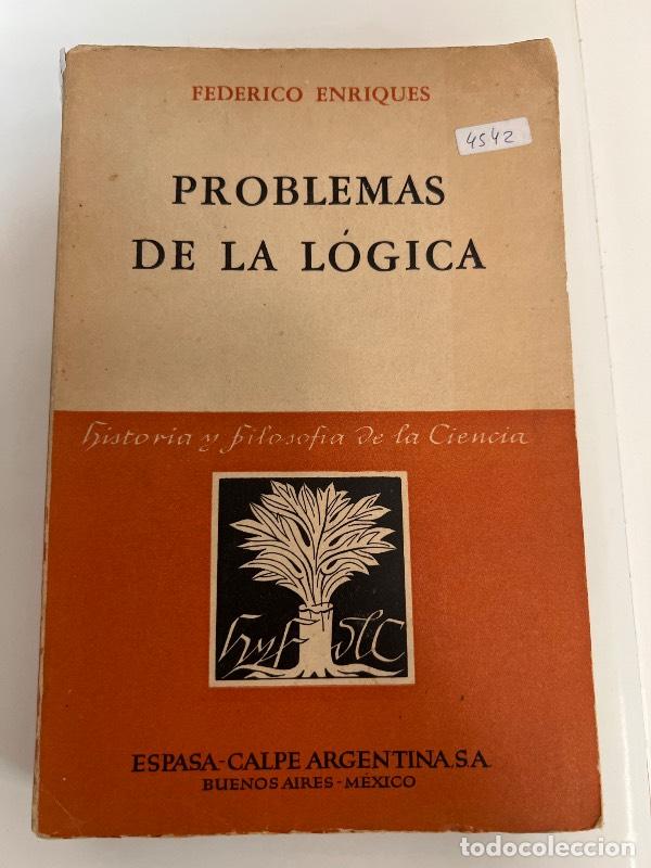 Second hand books: Problemas de la logica - Federico Enriques