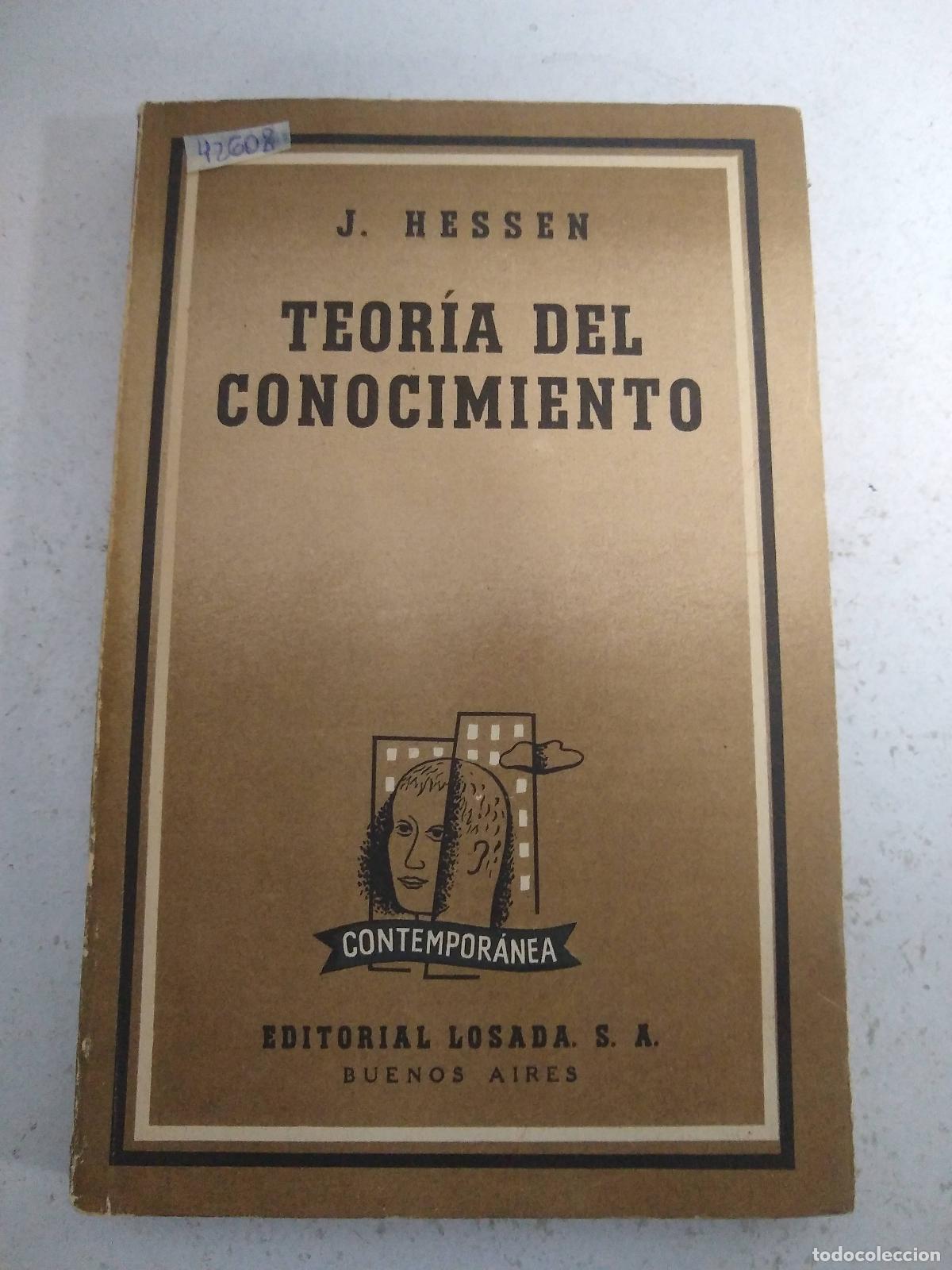 Second hand books: Teoria del conocimiento - J Hessen