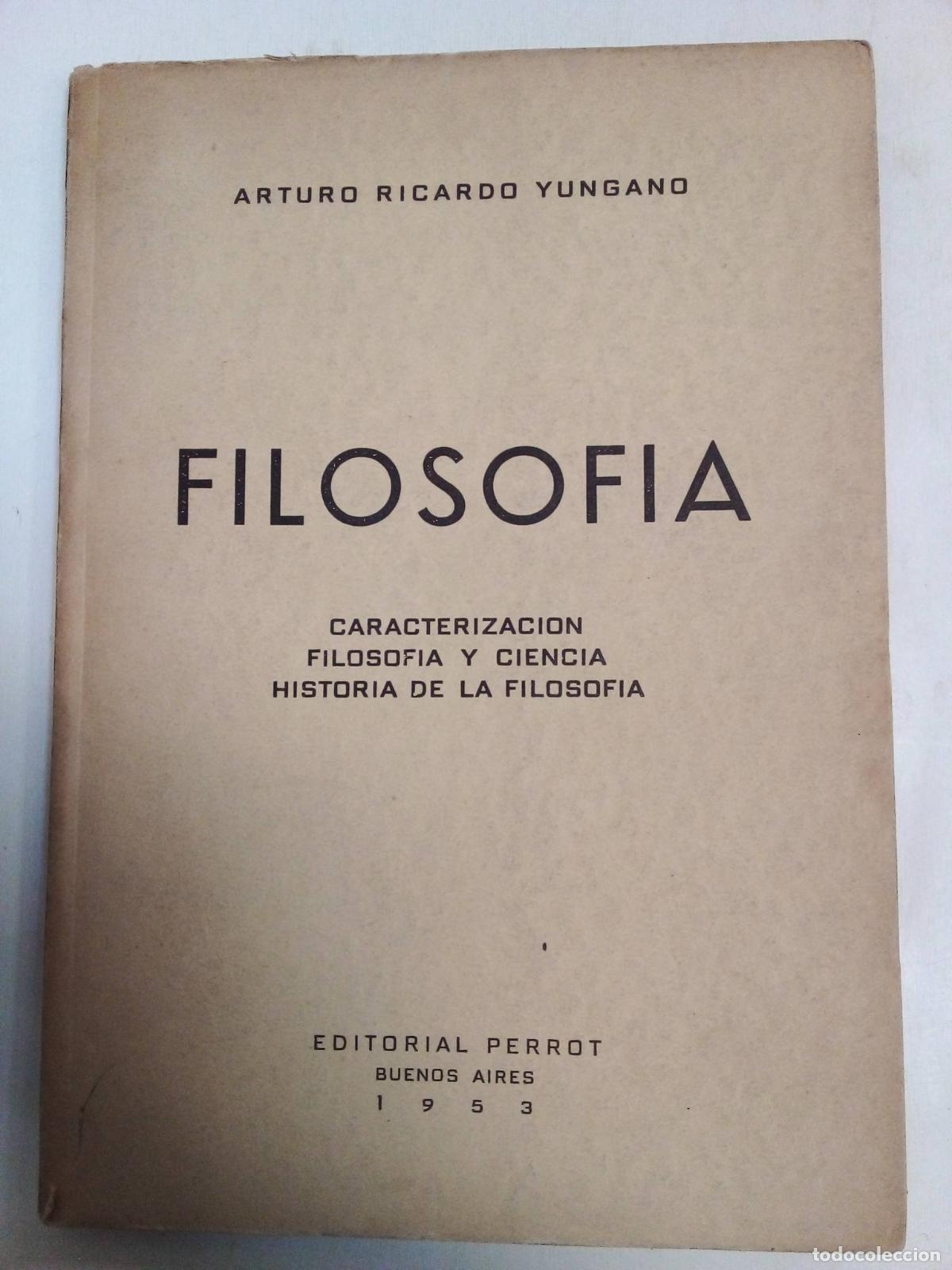 Gebrauchte B&uuml;cher: Filosofia - Arturo Ricardo Yungano