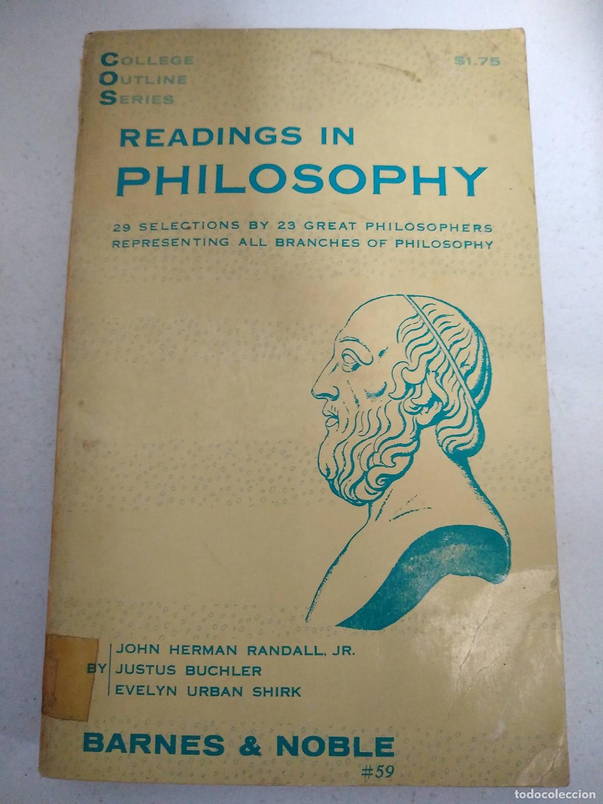 Second hand books: Readings in philosophy - Varios autores