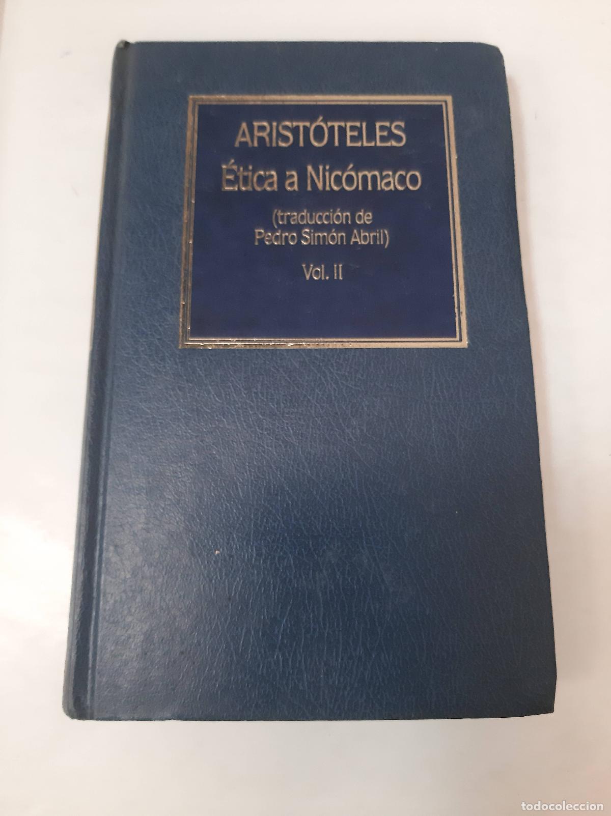 Libros de segunda mano: &Eacute;tica A Nic&oacute;maco Vol II - Arist&oacute;teles