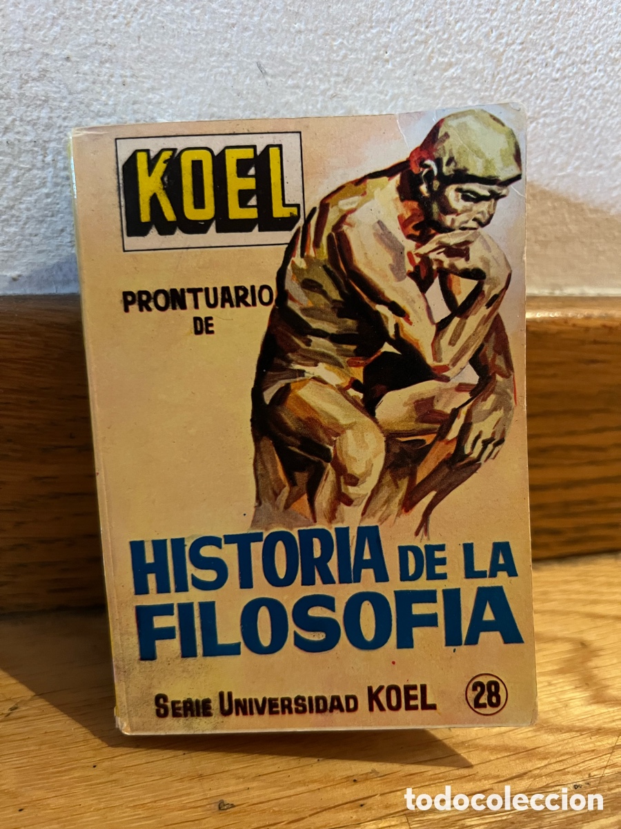 Libros de segunda mano: KOEL PRONTUARIO DE HISTORIA DE LA FILOSOFIA 28