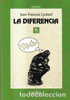 Libros de segunda mano: La diferencia - Jean-Fran&ccedil;ois Lyotard