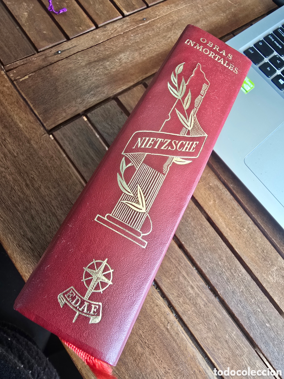 Libros de segunda mano: NIETZSCHE Obras inmortales EDAF 1974 filosof&iacute;a el anticristo m&aacute;s alla del bien y del mal zaratustra