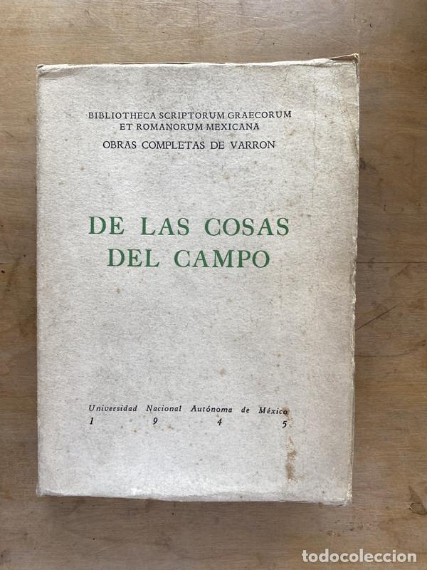 Libros de segunda mano: De las cosas del campo - Varron - Foto 1