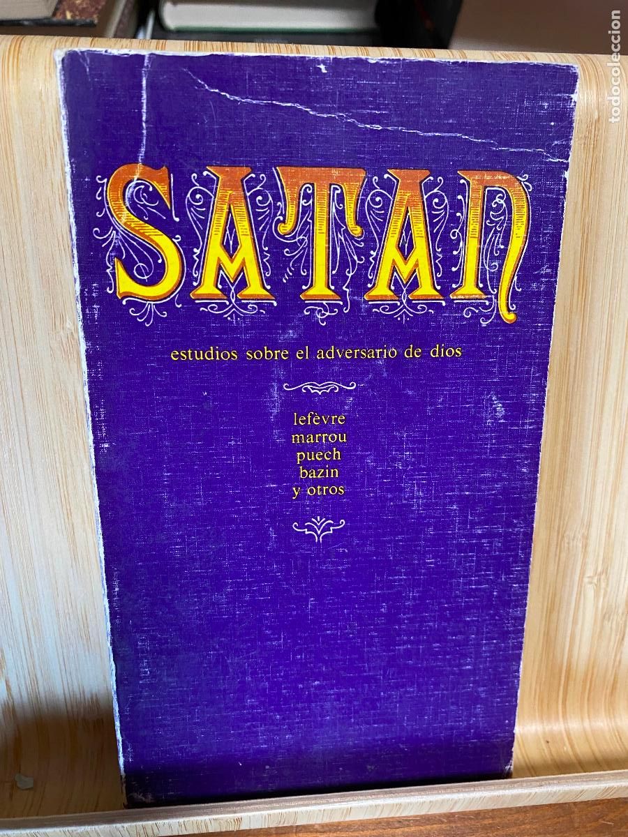 Libros de segunda mano: SAT&Aacute;N. ESTUDIOS SOBRE EL ADVERSARIO DE DIOS. VV. AA. EDITORIAL LABOR