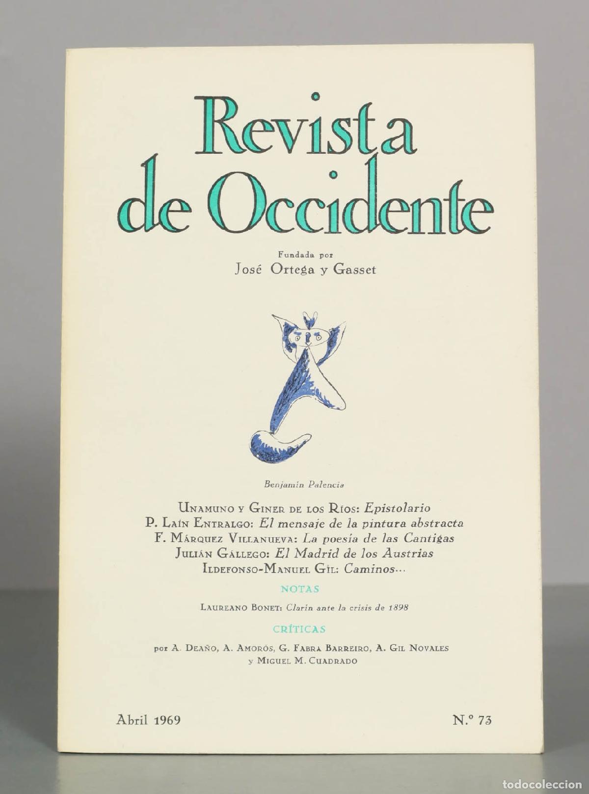 Libros de segunda mano: Revista de Occidente.&nbsp;N 73 - Foto 1