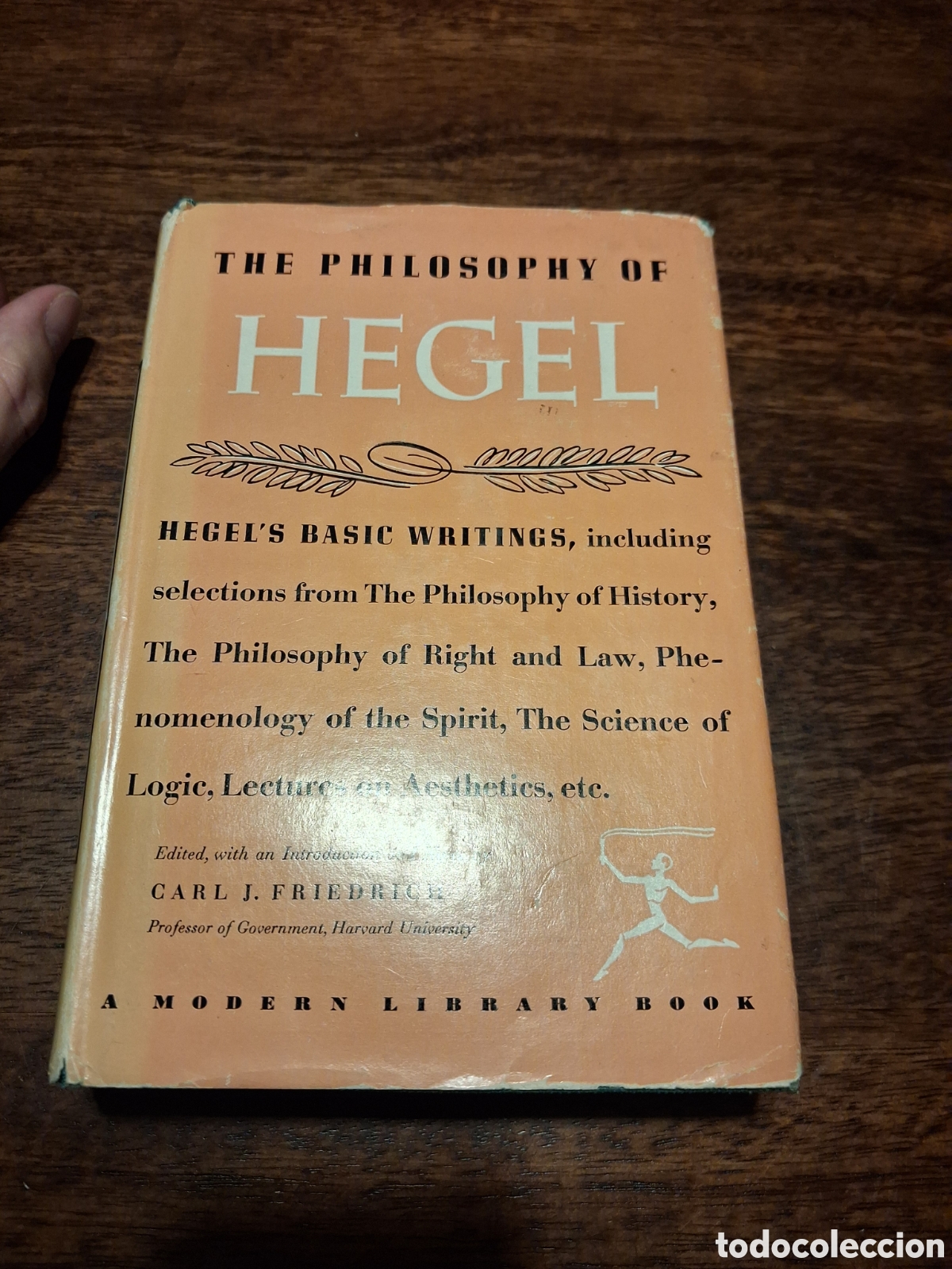 Libros de segunda mano: The Philosophy of Hegel (Modern Library), Georg Wilhelm Friedrich Hegel