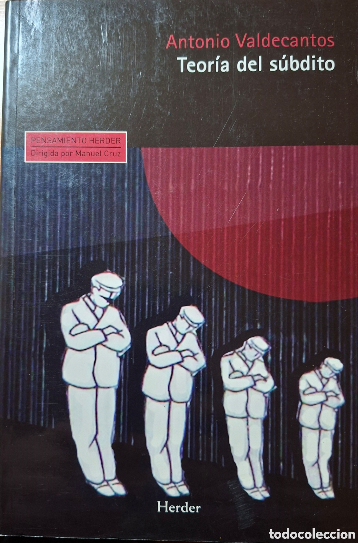 Libros de segunda mano: A. Valdecantos, TEORIA DEL S&Uacute;BDITO. Herder, 2016