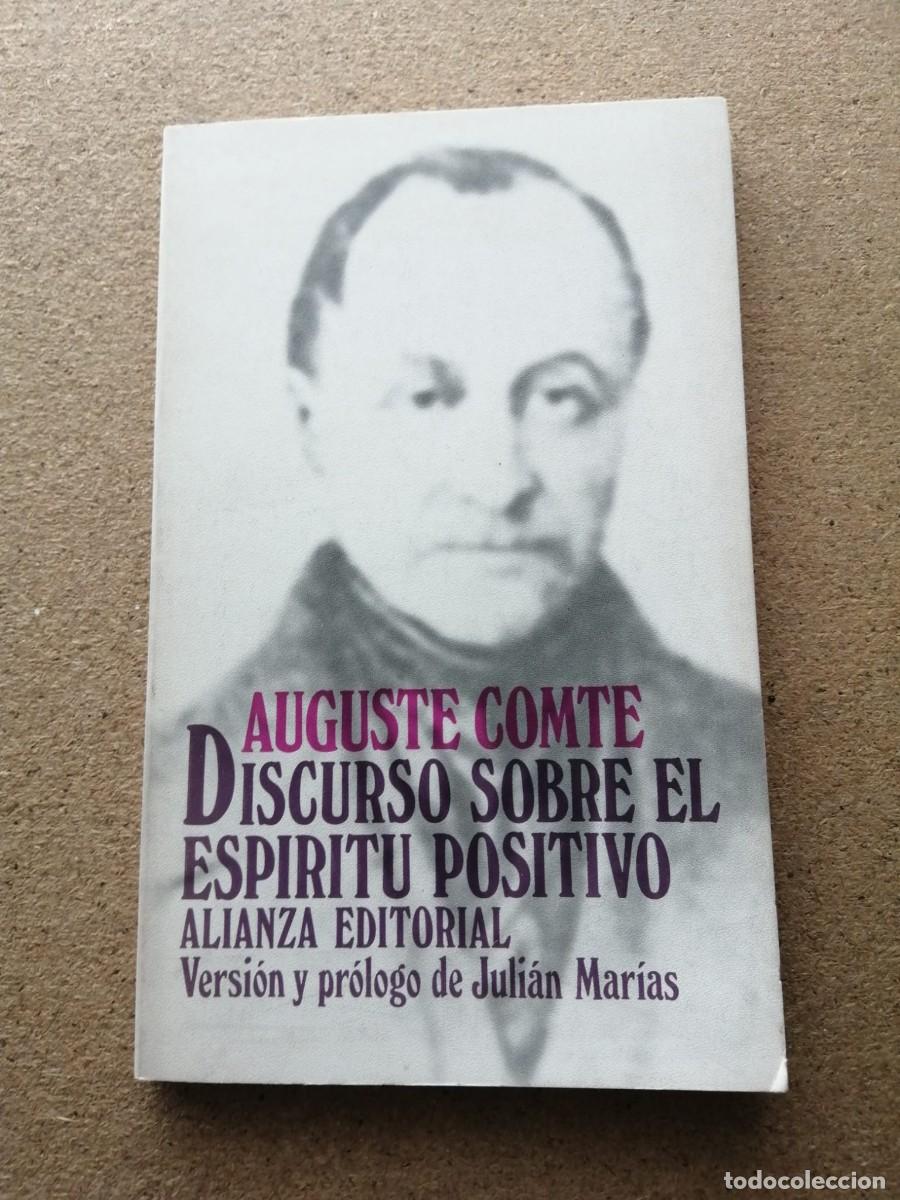 Libros de segunda mano: DISCURSO SOBRE EL ESPIRITU POSITIVO (AUGUSTE COMTE) - Foto 1