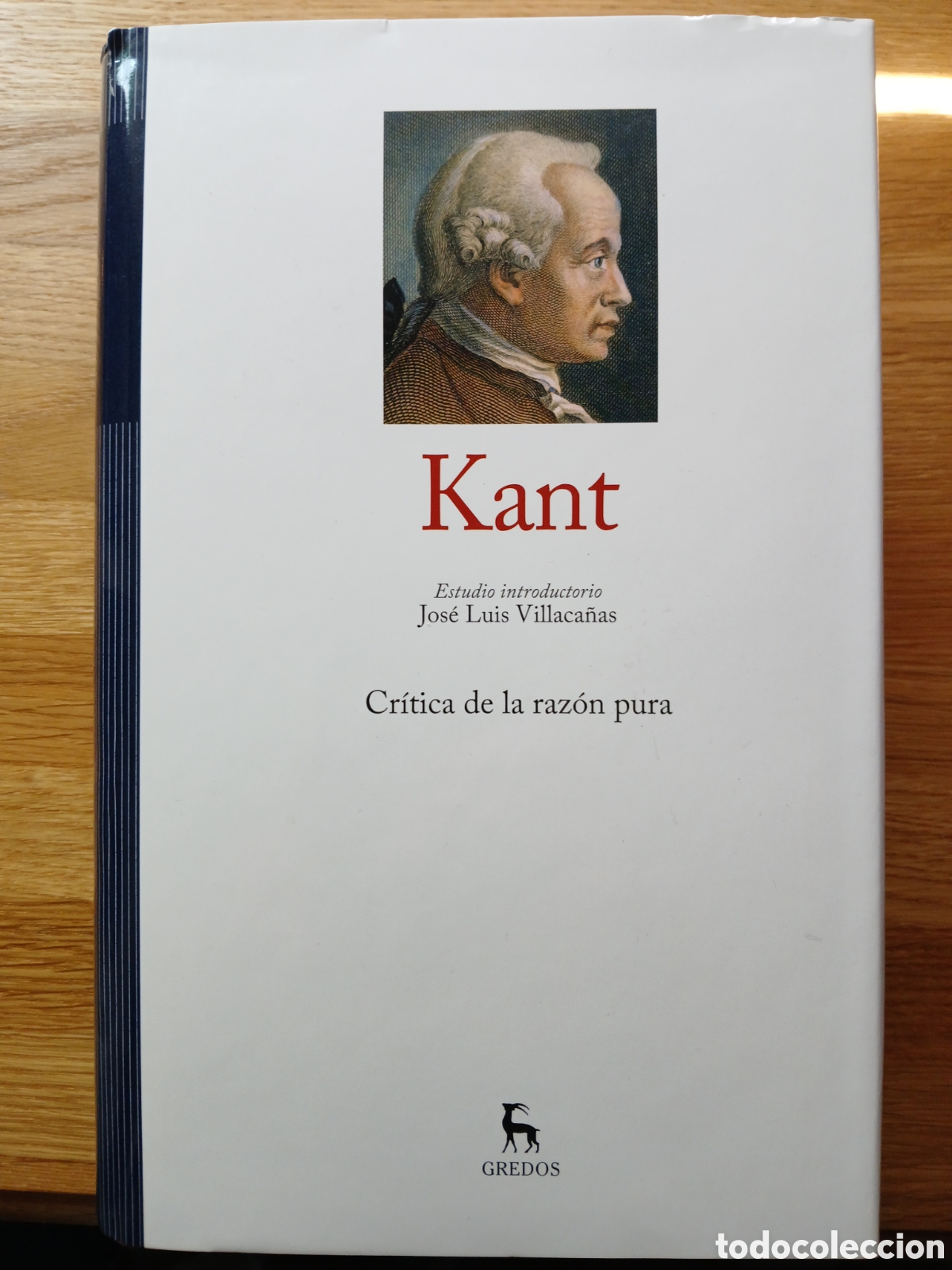 Libros de segunda mano: Cr&iacute;tica de la raz&oacute;n pura - I. Kant. Ed. Gredos.