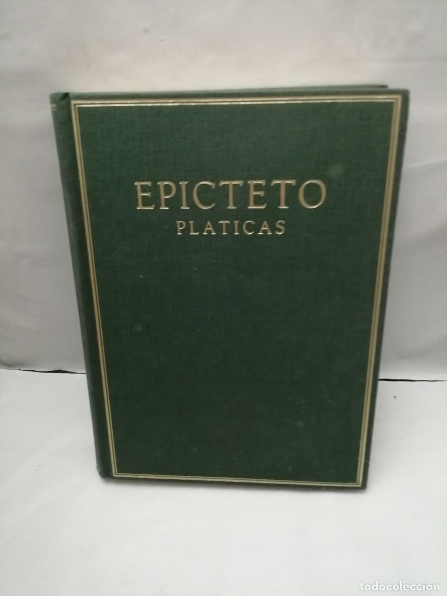 Livres d'occasion: Ep&iacute;cteto: Pl&aacute;ticas porArriano, Libro I (SOLO TOMO 1, Primera edici&oacute;n, tapa dura)