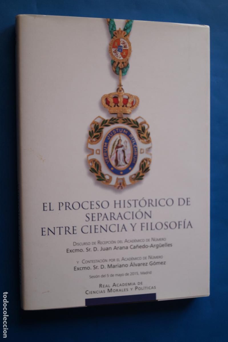 Libros de segunda mano: EL PROCESO HISTORICO DE SEPARACION ENTRE CIENCIA Y FILOSOFIA. VV.AA