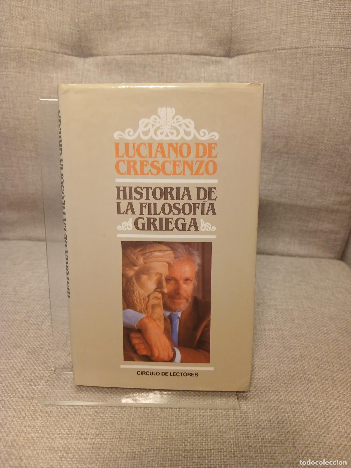 Livros em segunda m&atilde;o: Historia de la filosof&iacute;a griega (Los presocr&aacute;ticos) - Luciano De Crescenzo